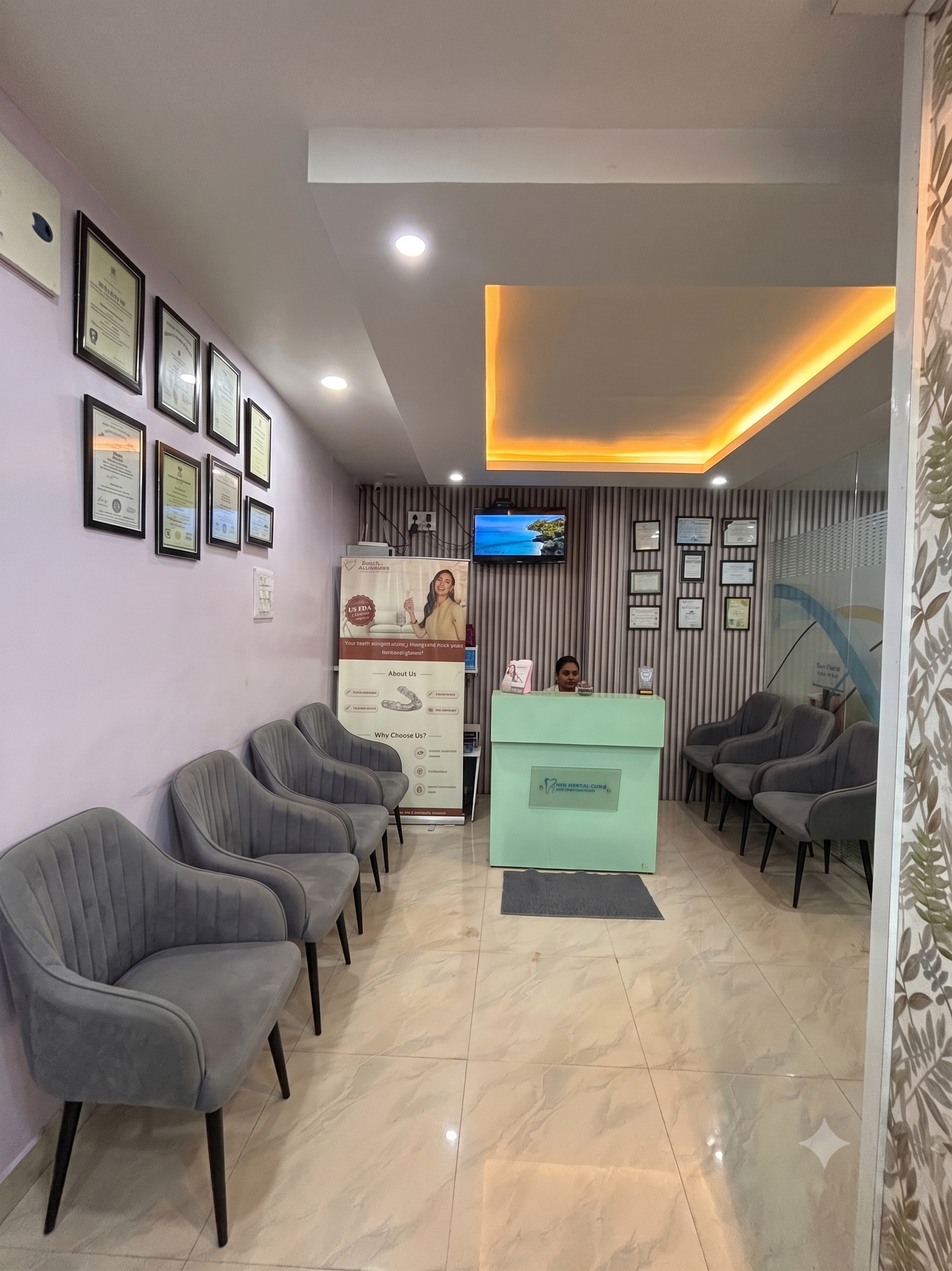 Arpita Dental Clinic Reception Area